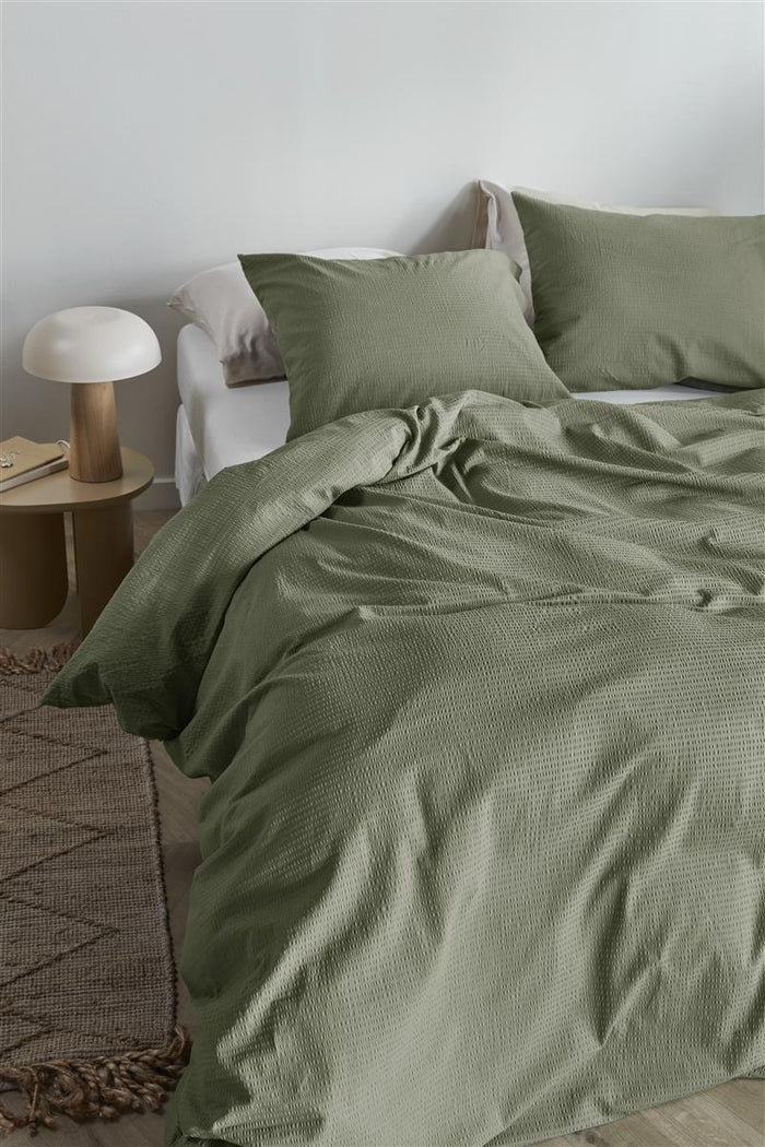 Beddinghouse Summer dekbedovertrek - 140x200|220 - Groen