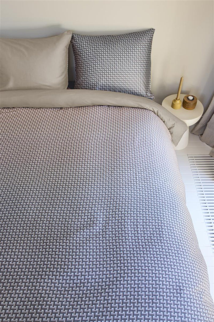 Beddinghouse Alvaro dekbedovertrek - 260x200|220 - Blauw