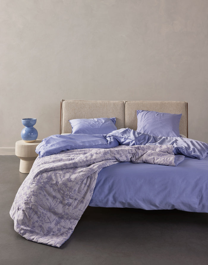 Essenza Maribel Kussensloop 60x70 cm - Lavender Blue