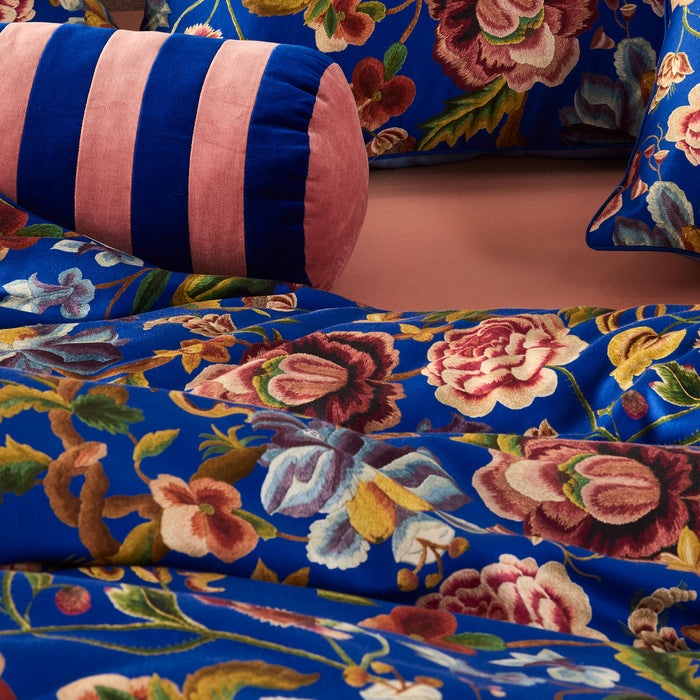 Essenza Roselina Dekbedovertrek 140 x 200|220 cm - Ultra Marine Blue