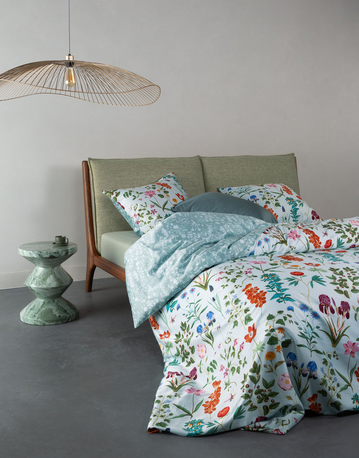 Essenza Marigold Dekbedovertrek 140 x 200|220 cm - Pastelblauw