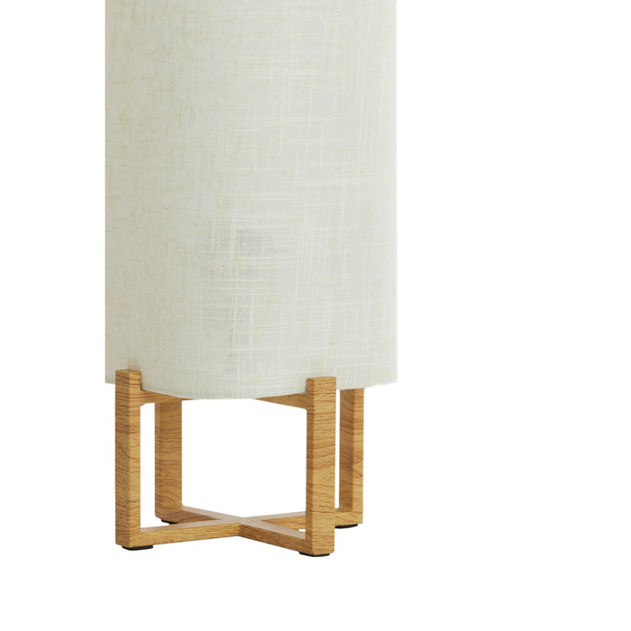 Light & Living Tafellamp Wyn - Crème - 16.5x16.5x39cm