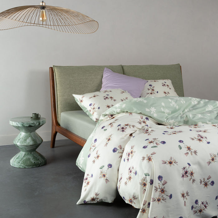 Essenza Fiora Dekbedovertrek 240 x 220|220 cm - Vanille