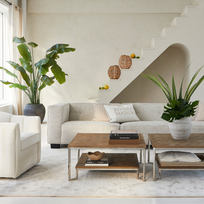 Riviera Maison Windlicht Naturel - Harvey Kaarsenhouder groot