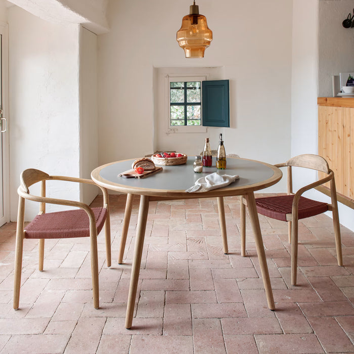 Kave Home Nina Dinerstoel - Roze