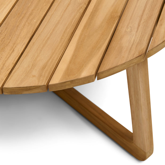 Riviera Maison Bijzettafel buiten - Lovina Dia 80 - Bruin