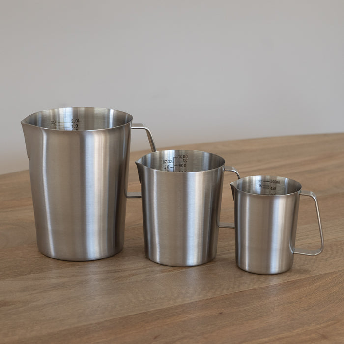 Krumble Maatbeker RVS - 2000 ml