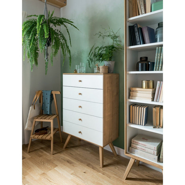 Calicosy - Boekenkast met 5 planken H207,5 cm - NATURE