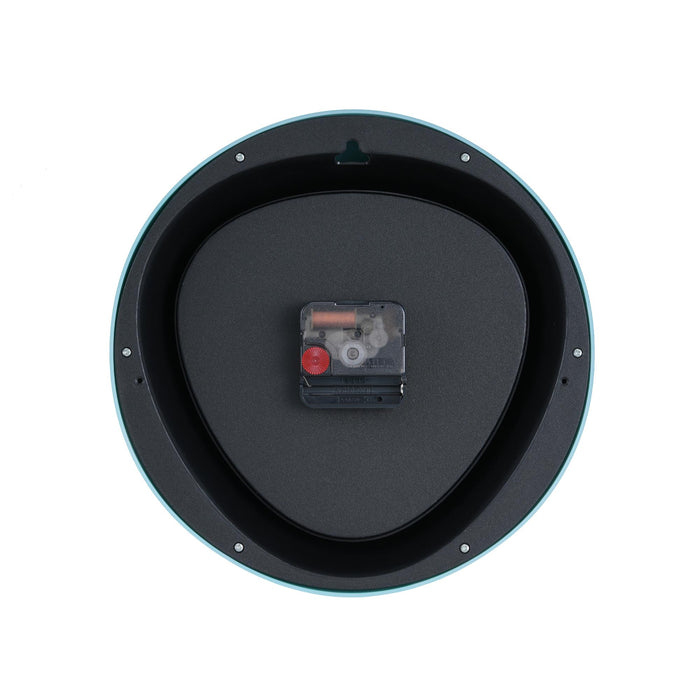 Karlsson Wandklok Funky Vibes - Turquoise - 4.4x25.5x25.5cm