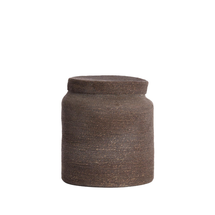 Light & Living Mand Betania - Donkerbruin - Ø33cm - Set van 2