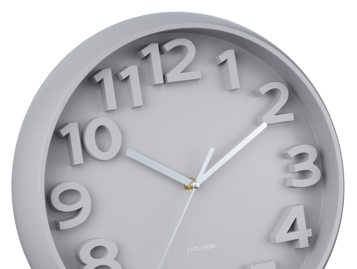 Karlsson - Wall Clock Elevated Classic Numbers