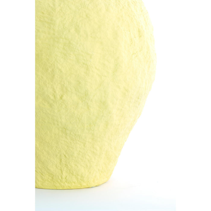 Light & Living Vaas Pantoja - Mat Geel - Ø45cm