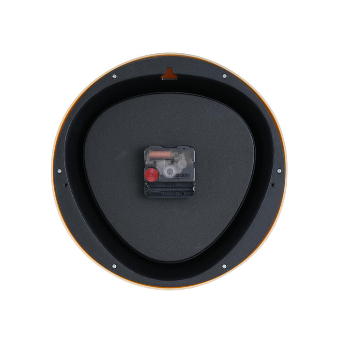 Karlsson Wandklok Funky Vibes - Heldergeel - 4.4x25.5x25.5cm