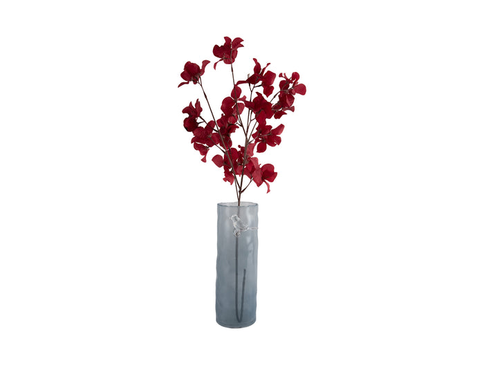 present time - Vase Bird On Branch Large