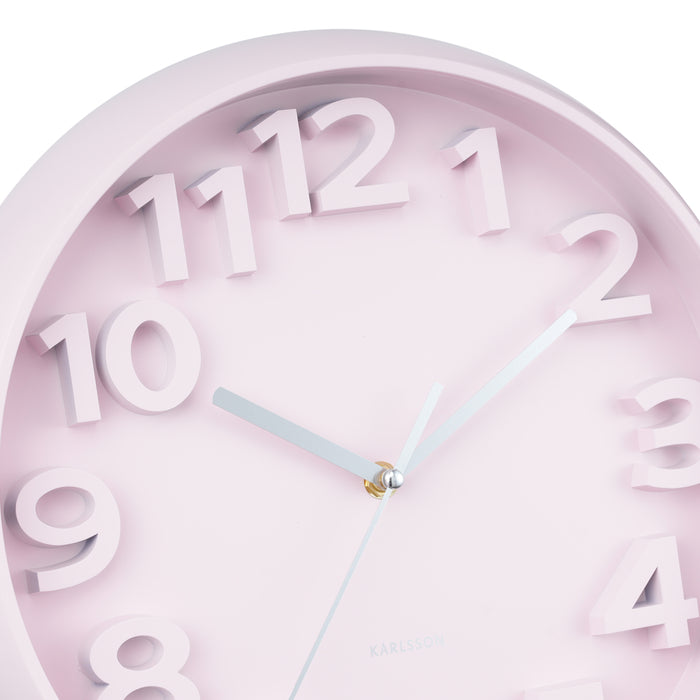 Karlsson - Wall Clock Elevated Classic Numbers