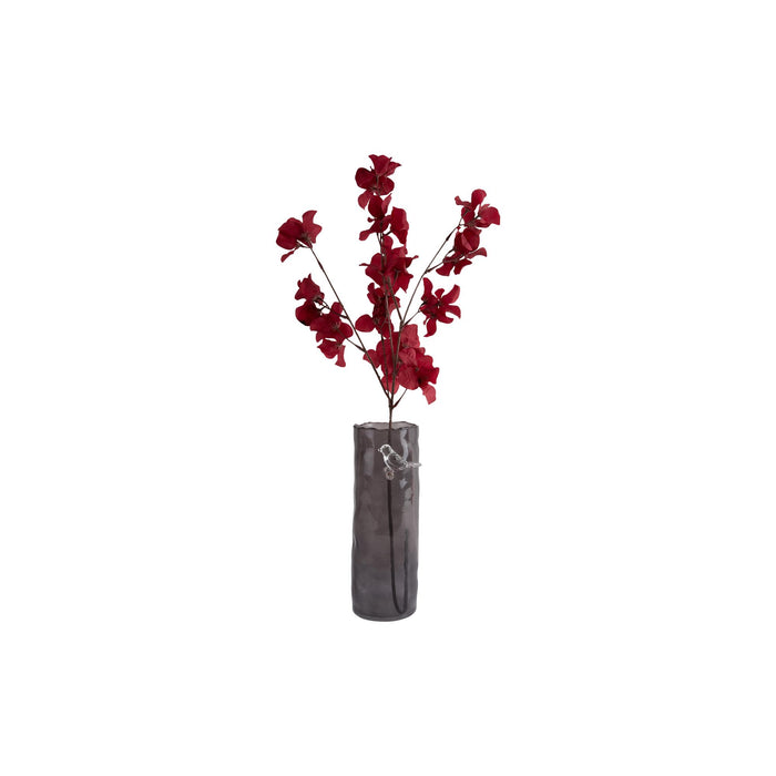 present time - Vase Bird On Branch Large