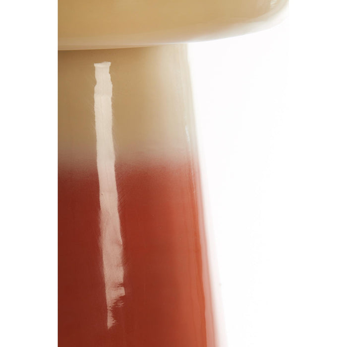 Light & Living Bijzettafel Sakiz - Donker oranje - 40.5x40.5x51cm