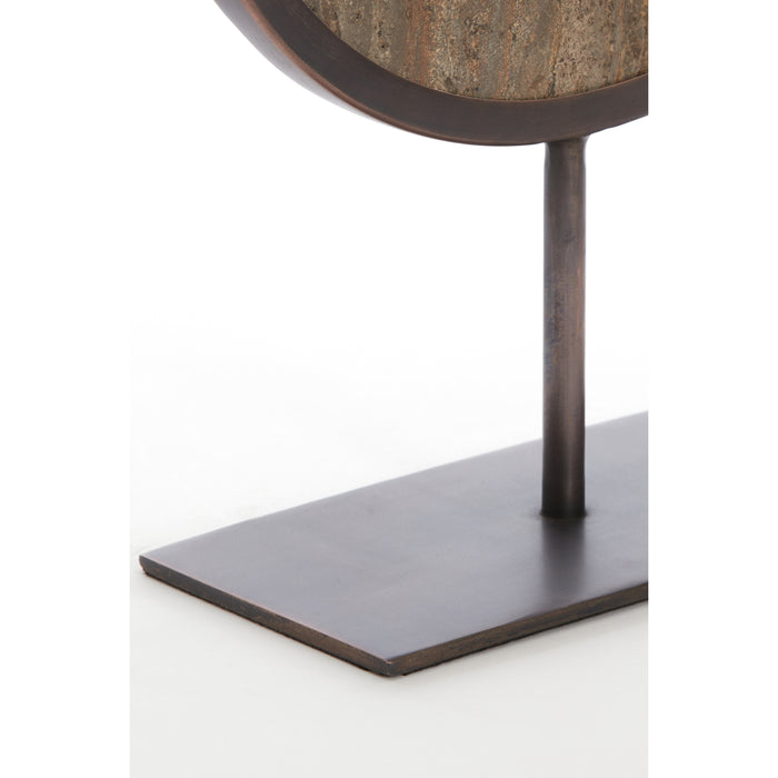 Light&living Ornament op voet 25,5x10x38,5 cm MORENO dnkr bruin tra...