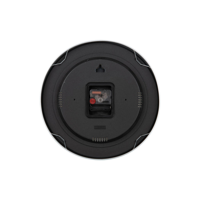 Karlsson Wandklok Modern Factory - Mat zwart - Ø30cm