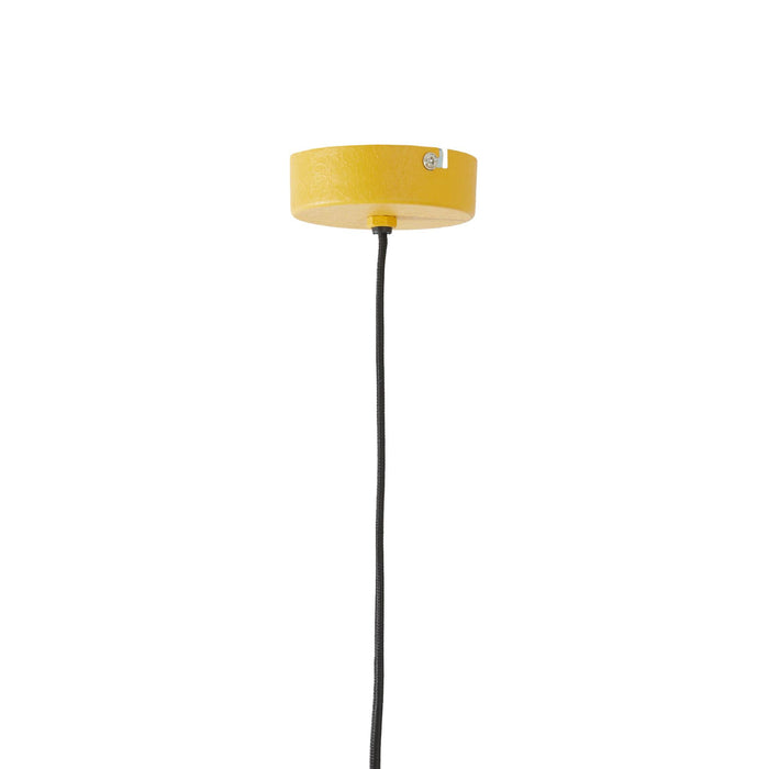 Light & Living Hanglamp Neiva - Okergeel - Ø39cm