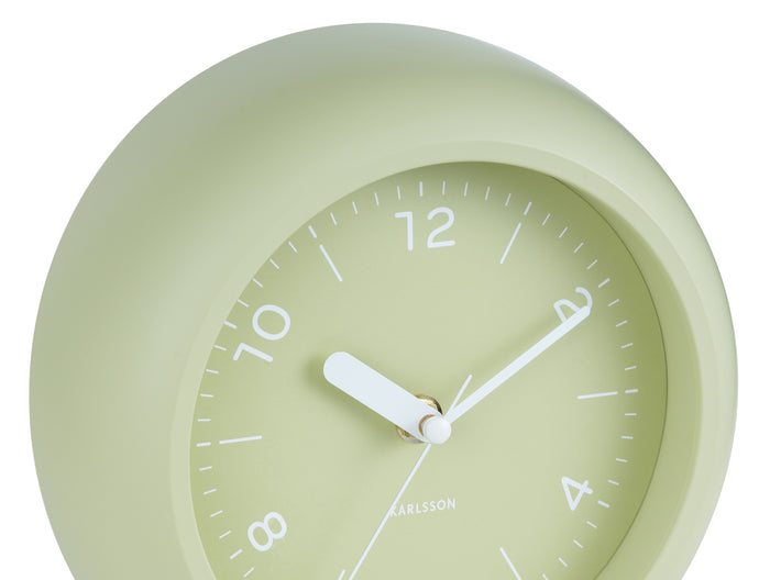 Karlsson Wandklok Slope - Theegroen - Ø20cm