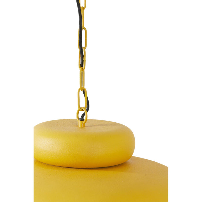 Light & Living Hanglamp Neiva - Okergeel - Ø46cm