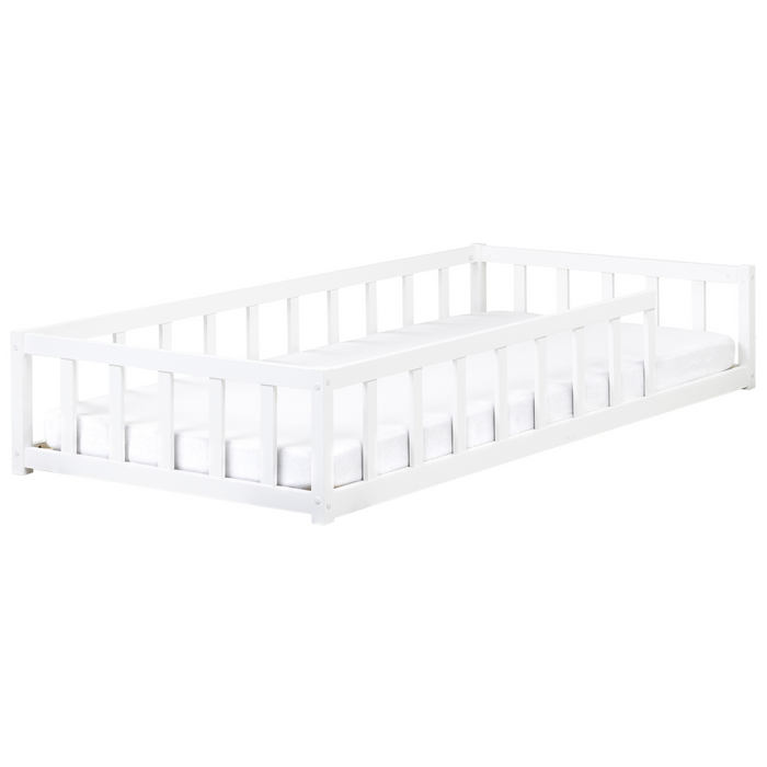 Beliani - MEYMAC - Kinderbed - Wit - 90 x 200 cm - Dennenhout