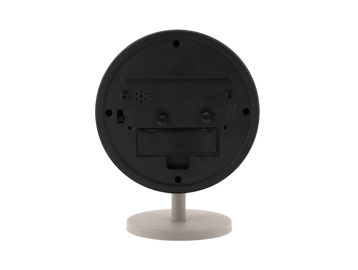 Karlsson Wekker Brisk Dome - Donkergrijs - 6.5x11x13.8cm