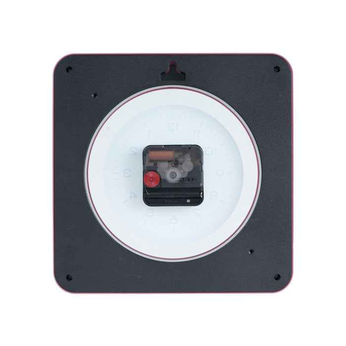 Karlsson Wandklok New Vintage - Helderrood - 4.4x22x22cm