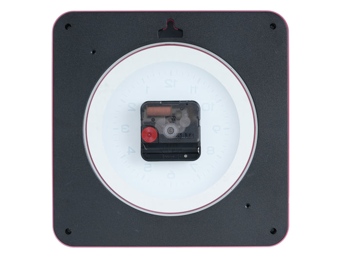 Karlsson Wandklok New Vintage - Helderrood - 4.4x22x22cm