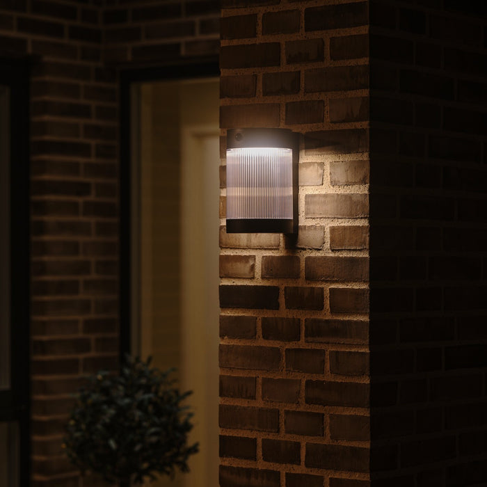 Nordlux Coupar Solar Wandlamp - Zwart