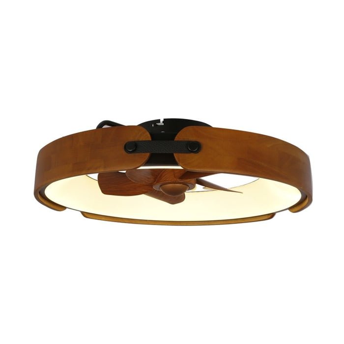 CristalRecord Plafondventilator Tivoli Ø 50 cm zwart bruin