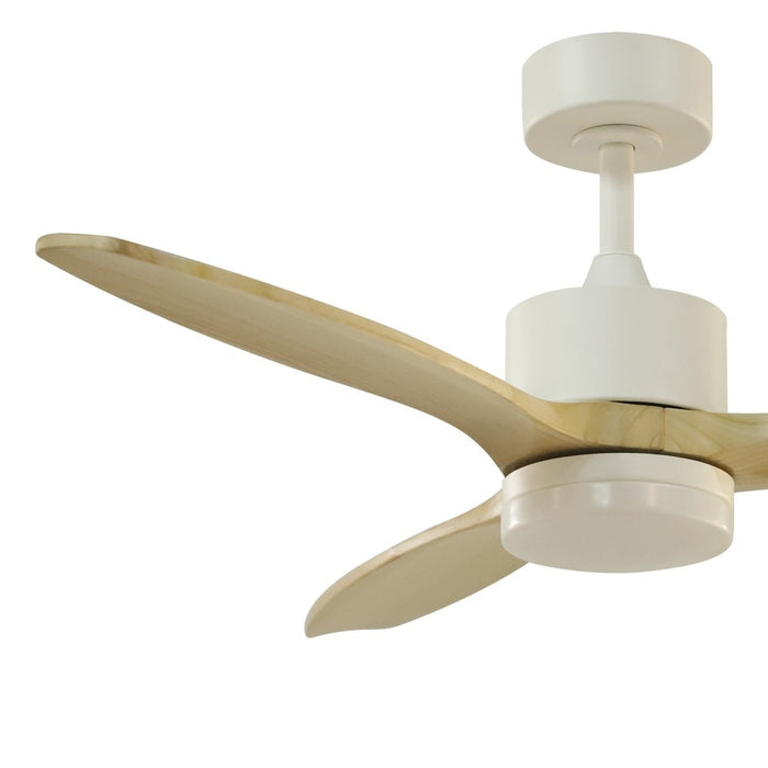 CristalRecord Plafondventilator Terre Ø 107 cm hout wit