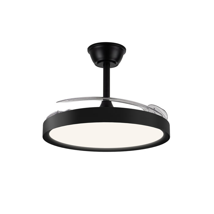 CristalRecord Plafondventilator Polaris Ø 106 cm zwart