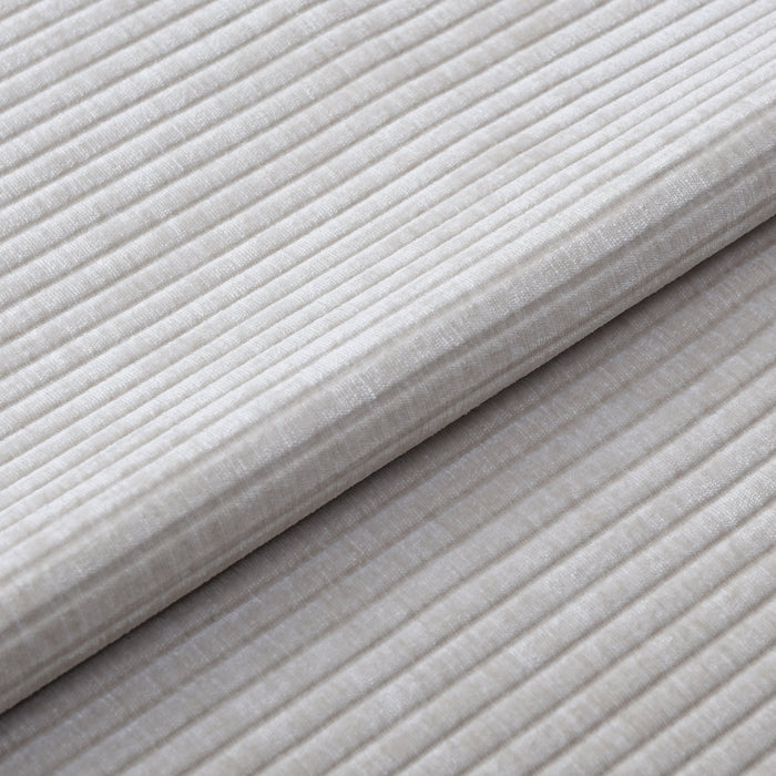 Beige corduroy linkerhoek elektrische relaxbank