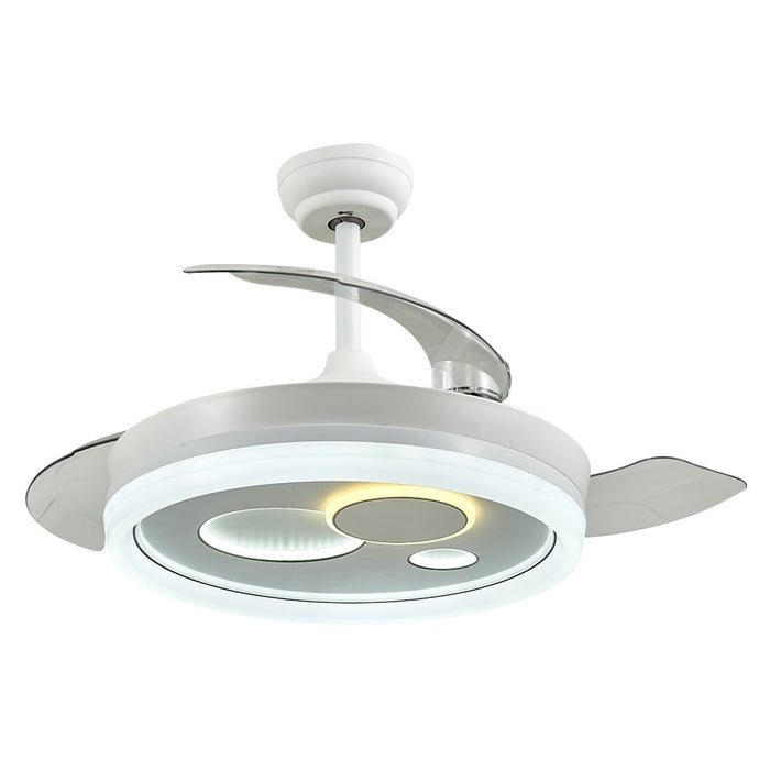 CristalRecord Plafondventilator Naira Ø 106 cm wit