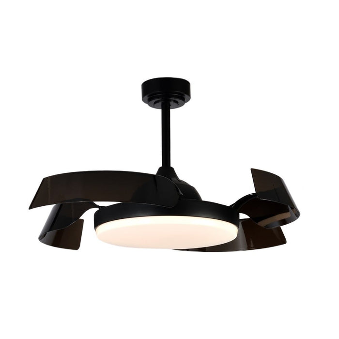 CristalRecord Plafondventilator Batan WIFI Ø 107 cm zwart