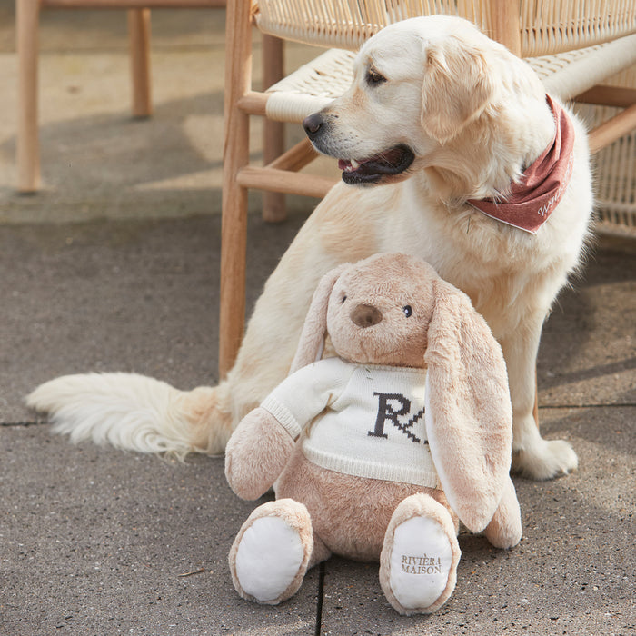 Riviera Maison Knuffel Bruin - RM Paashaas knuffel - Polyester