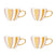 Urban Nature Culture Good Morning Cappuccino / Theekop - Joyful C - 4 st.