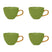 Urban Nature Culture Good Morning Cappuccino / Theekop - Evergreen Sprig - 4 st.