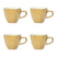Urban Nature Culture Good Morning Koffiekop - Goud - 4 st.