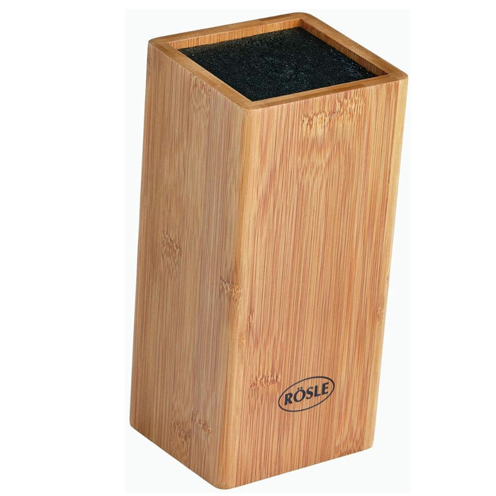 Messenblok, 5 Messen, 1 Schaar, Bamboe - Rösle | Cuisine