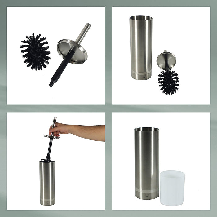 Faber Toiletborstel - Zilver - Kela