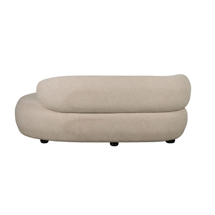 Housecraft Living Noxx Bank 2,5 zits Teddy stof Beige