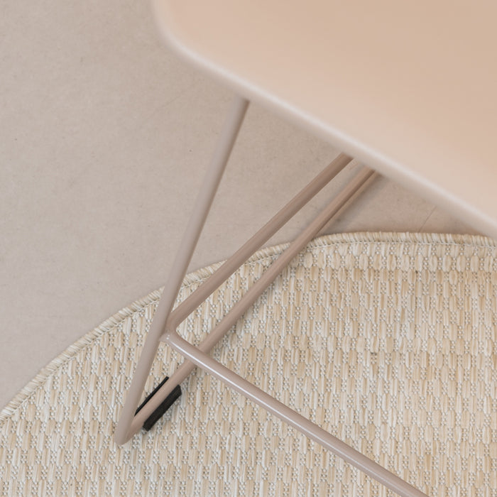 Bronx71 Scandinavische Barkruk Ellen taupe 66cm - Barkrukken set van 2