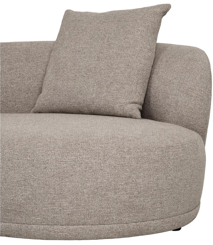House Nordic - Chaise Longue Bank Links - Bruin - Kingston