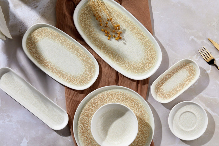 Rinart Bordenset - Dotti - 24delig - 6 persoons - Porselein