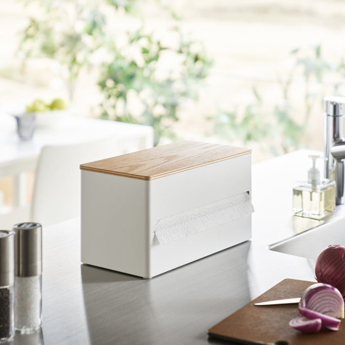 Yamazaki Keukenrolhouder - Rin - Wit