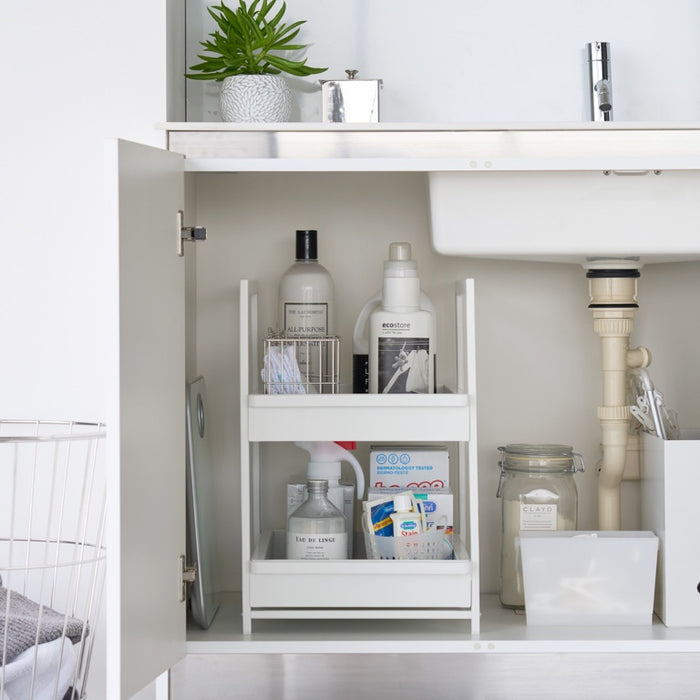 Yamazaki Keukenkast Organizer - 2 niveaus - Tower - Wit