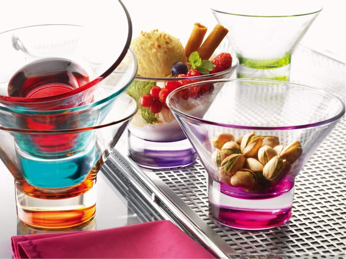 Bormioli Rocco IJscoupes - Sorbetglazen - Ypsilion - 375 ml - 2 stuks